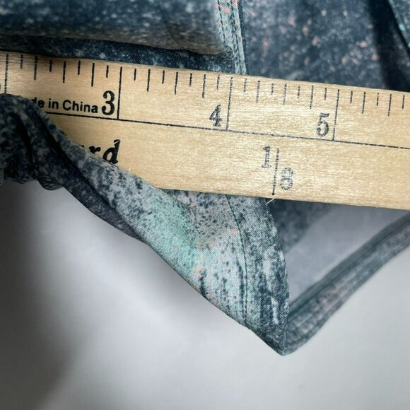 Lululemon Azurite Mint Tint Multi Mystic Green Run Times II Shorts 4" Inseam - Picture 9 of 9